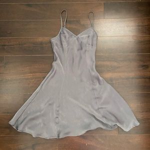 Silk Skater Slip Dress